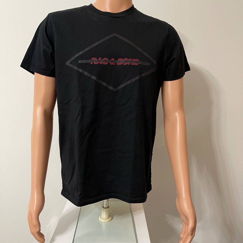 Rag &Bone black tshirt sz M